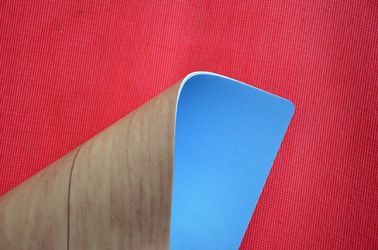 Eco - Friendly Plastic Floor Covering Damp Proof For Gym / Hotel / Hospital