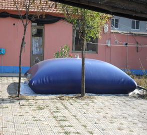 Water Storage Bladder Tanks Waterproof PVC Tarpaulin Anti - Static Treatment