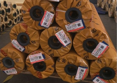 High Tensile Strength Waterproof PVC Tarpaulin Roll With Various Color , Width