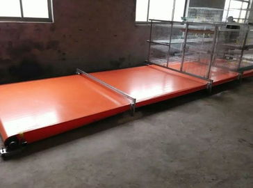 Colored Waterproof PVC Tarpaulin Manure Conveyor Belt / Heavy Duty Tarpaulin