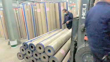 Fire Retardant Wood Like 100m PVC Flooring Roll