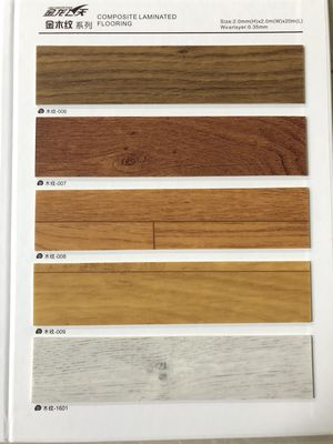 Fire Retardant Wood Like 100m PVC Flooring Roll