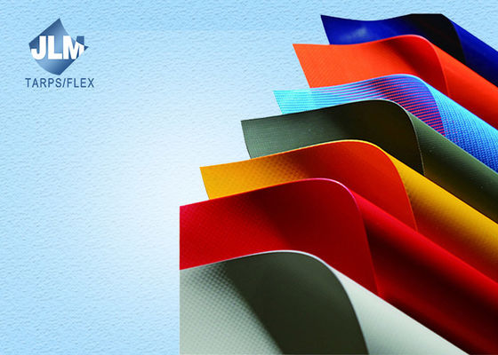 Woven Reinforced 500gsm PVC Tarpaulin Fabric 1000D*1000D
